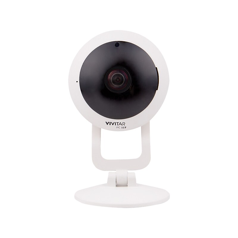Vivitar Indoor Wi-Fi Security Camera, White (IPC-117) image 1