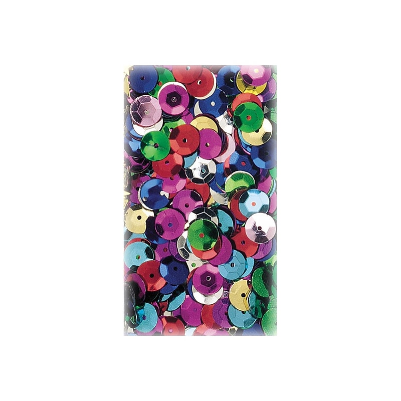 Creativity Street Cupped Sequins, Assorted Colors (AC6132) image 1