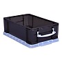 Really Useful Box 8.56 Qt. Snap Lid Storage Bin, Transparent Smoke (8.1TSMK)~#|#~sp56580685_sc7