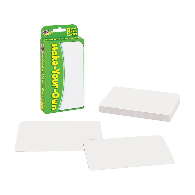 Make-Your-Own Pocket Flash Cards for Multi-Grade, 56/Pack (T-23019) image 1