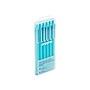 Poppin Luxe Retractable Gel Pens, Fine Point, Blue Ink, 6/Pack (100089)~#|#~sp56580783_sc7