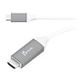 j5create 6' USB-C to HDMI Audio/Video Cable, Male to Male, Gray (JCC153G)~#|#~sp56580836_sc7