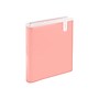 Poppin 1" 3-Ring Pocket Binder, D-Ring, Blush (105878)~#|#~sp56580979_sc7