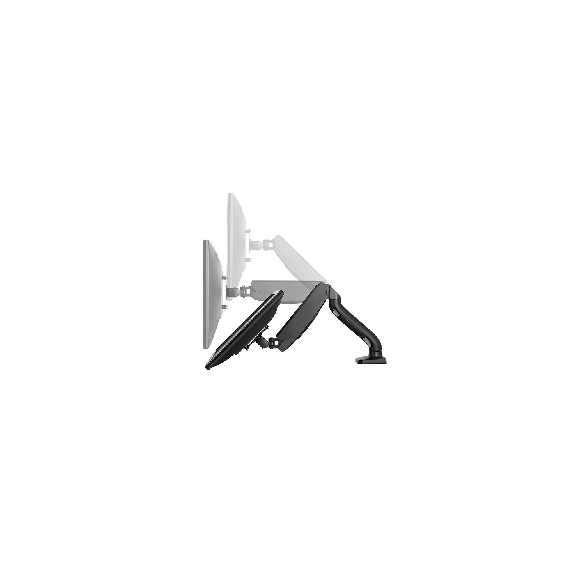Uncaged Ergonomics Adjustable Single Computer Monitor LCD Arm/Mount, Black (MM-b) Sansujyuku sansujyuku.com