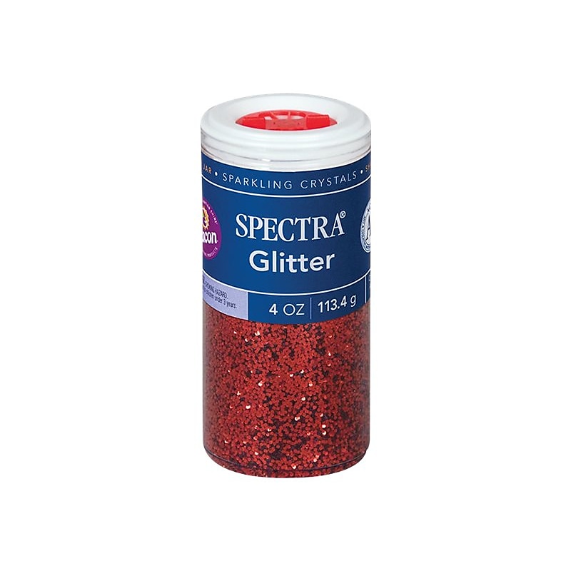 Pacon SPECTRA Glitter, Red (0091640) image 1