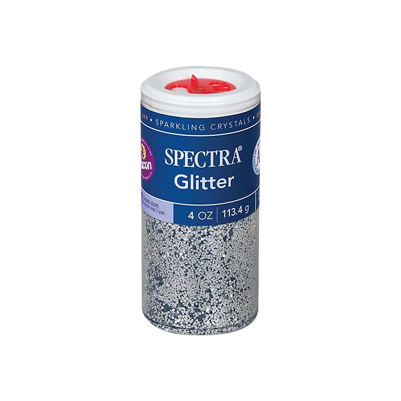 Pacon SPECTRA Glitter, Silver (0091610) image 1