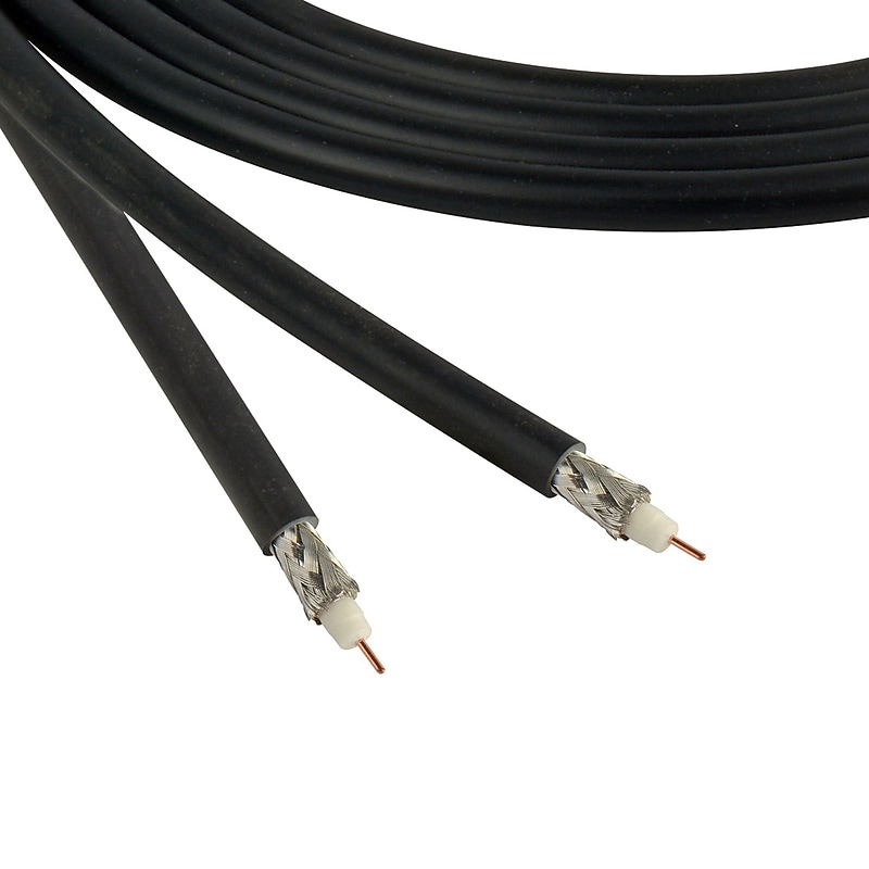 Digiwave 100' RG59 Coaxial Cable with 60% Braid image 1