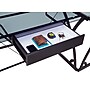 Regency Soho Computer Corner Desk, Smoked Glass (HCLG6060)~#|#~sp56713177_sc7