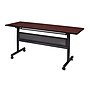 Regency Kobe Flip Top Mobile Training Table, 24"D x 60"W, Mahogany (MKFTM6024MH)~#|#~sp56713582_sc7