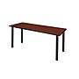 Regency Kee Training Table, 24"D x 60"W, Cherry/Black (MT6024CHBPBK)~#|#~sp56713654_sc7