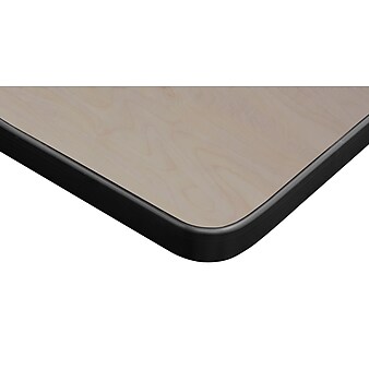 Regency Kee Training Table, 24"D x 60"W, Maple/Chrome (MT6024PLBPCM)