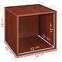 Niche Cubo Storage Set, 8 Cubes, Cherry (PC8PKWC)~#|#~sp56713995_sc7