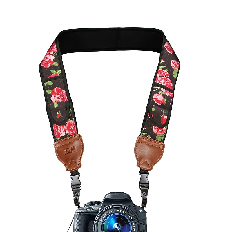 USA GEAR TrueSHOT Camera Neck Strap, Floral (GRCMMS0100FLEW) image 1