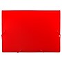 JAM Paper 13 Pocket Plastic Expanding File, Accordion Folders, Letter Size, 9 x 13, Red, 24/Pack (21621715B)~#|#~sp56792392_sc7
