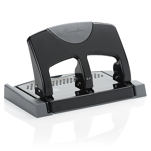 Swingline SmartTouch 3 Hole Punch Low Force 12 Sheet Paper Capacity A7074134 for sale online 