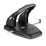 Swingline Comfort Handle Desktop 2-Hole Punch, 28 Sheet Capacity, Black/Gray (74050)~#|#~sp56801085_sc7