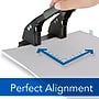 Swingline Comfort Handle Desktop 2-Hole Punch, 28 Sheet Capacity, Black/Gray (74050)~#|#~sp56801092_sc7