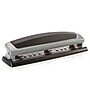 Swingline Precision Pro Desktop Adjustable Hole Punch, 10 Sheet Capacity, Black/Silver (74037)~#|#~sp56801102_sc7