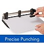 Swingline Heavy Duty Desktop Adjustable Hole Punch, 32 Sheet Capacity, Black (74350)~#|#~sp56801154_sc7