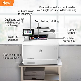 HP LaserJet Pro M479fdw Wireless Color All-In-One Laser Printer (W1A80A)