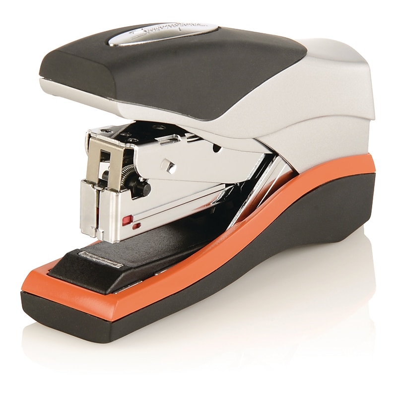 Swingline Optima 40 Compact Reduced Effort Stapler, 40-Sheet Capacity, Black/Silver (87842) image 1