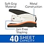 Swingline Optima 40 Compact Reduced Effort Stapler, 40-Sheet Capacity, Black/Silver (87842)~#|#~sp56867917_sc7