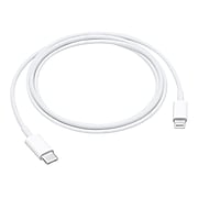Apple Lightning to USB-C for iPhone/iPad/iPod Touch, 3.3 ft., White (MM0A3AM/A)