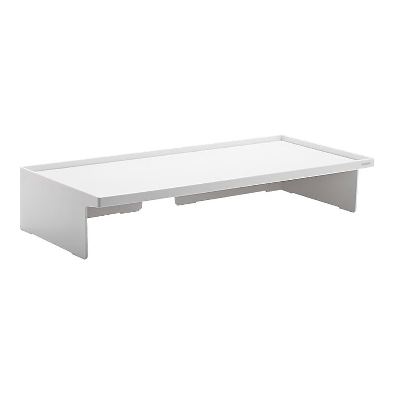 Poppin Monitor Riser, White (102092) image 1