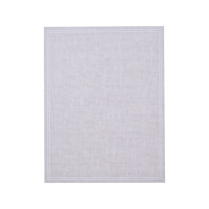 Gartner Studios Everyday Letterheads, Gray, 20/Pack (27511) image 1