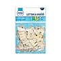 ArtSkills Text Letters and Shapes, Natural Wood, 60/Pack~#|#~sp56876483_sc7