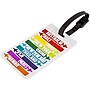 Travelon Hot Spots Luggage Tag, Multicolored, 2/Pack (12740-000)~#|#~sp56876707_sc7