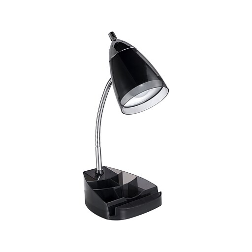 VLight Incandescent Desk Lamp, 16", Chrome (CAVS2148104B) at Staples