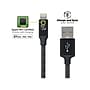 scosche strikeLINE Premium Lightning USB Cable for iPhone/iPad/iPod Touch, Space Gray (I3B4SG)~#|#~sp56877757_sc7