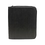 M-Edge Wireless Charging Faux Leather Padfolio with Zipper Closure, Black (UN1-PP-PU-B)~#|#~sp56878546_sc7