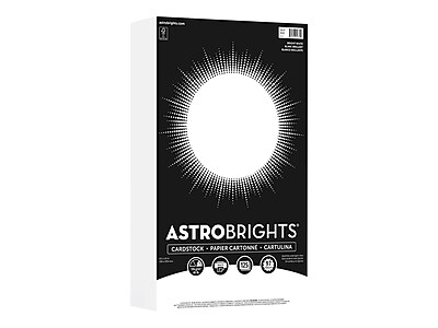 Astrobrights Cardstock Paper, 65 Lbs, 8.5 X 91670