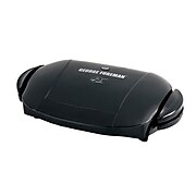 George Foreman® 5-Serving Removable Plate & Panini Grill, Black (GRP0004B)