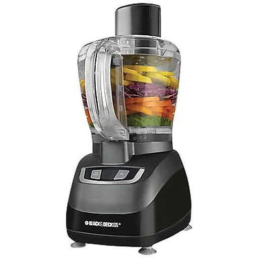 Black & Decker™ 8 Cup Food Processor, Black (FP1600B)