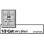 Avery Laser/Inkjet File Folder Labels, 2/3" x 3 7/16", White, 30/Sheet, 60 Sheets/Pack (75366)~#|#~sp57019824_sc7