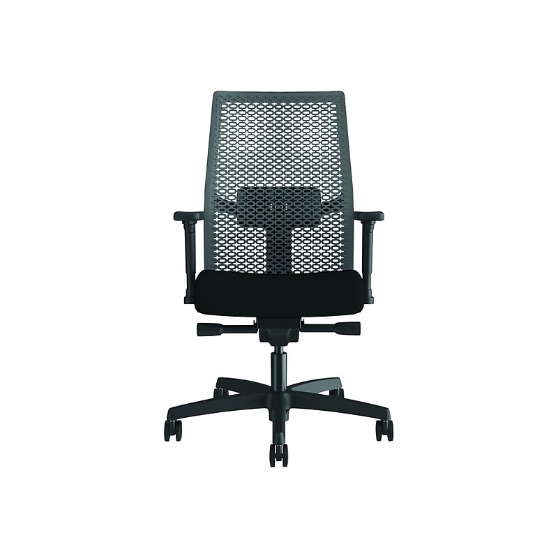HON Ignition 2.0 Mesh Back Vinyl Task Chair, Black (HIWMRAK2A0SU10B) image 1