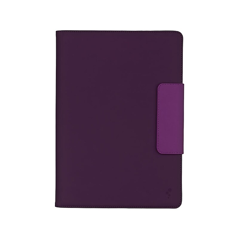 M-Edge U10-S-MF-P Stealth Faux Leather Case for 10" Tablet, Purple image 1