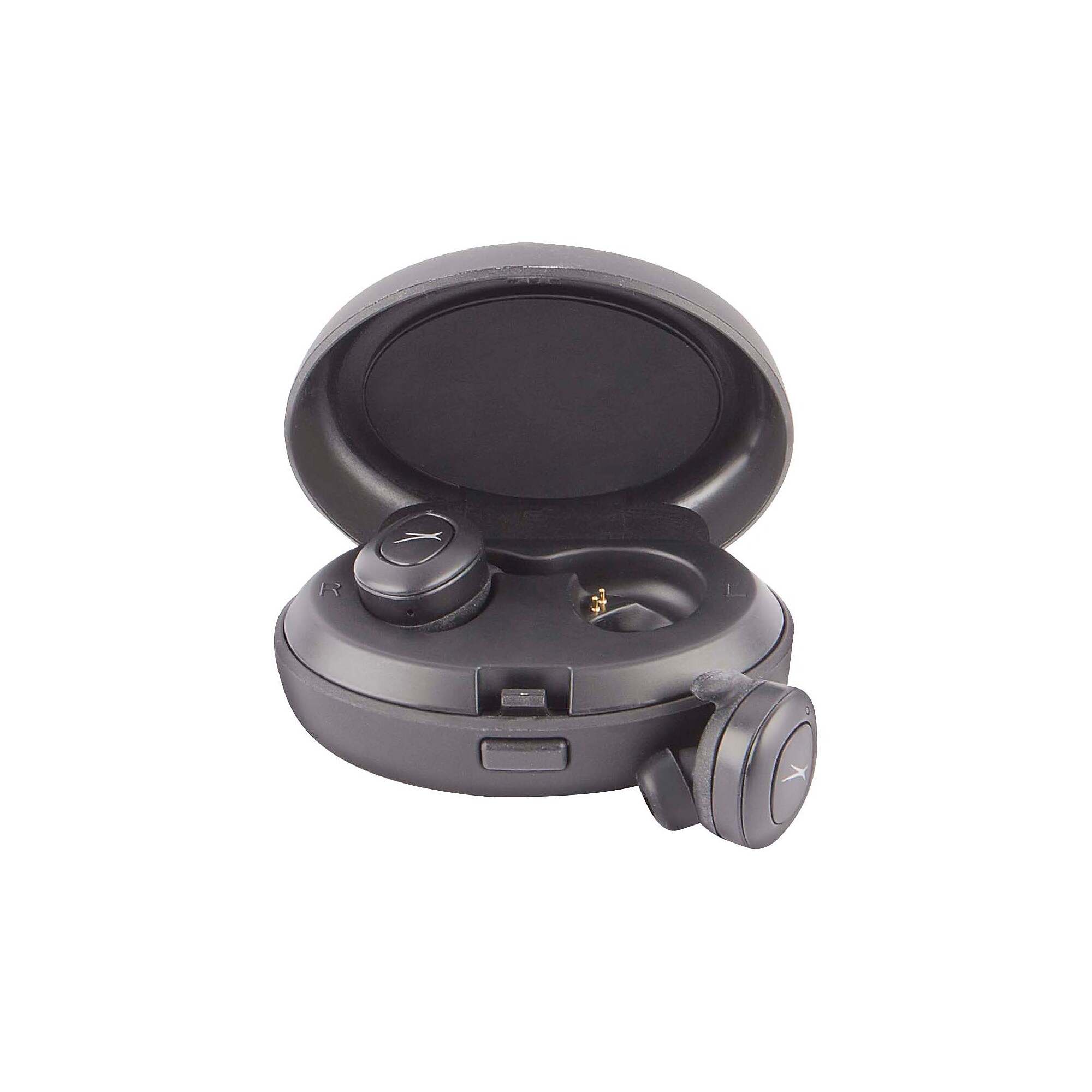 Altec Lansing True Evo + Wireless Bluetooth Earbuds, Black (MZX659-BLK) Sansujyuku sansujyuku.com