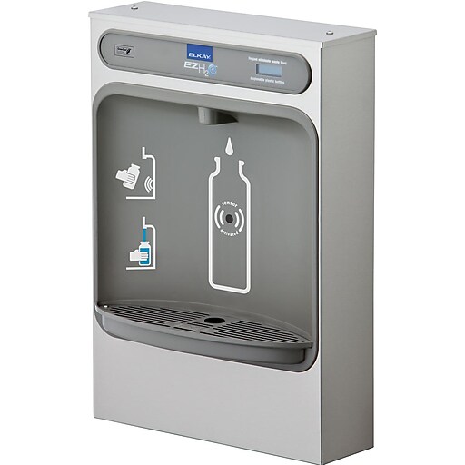 Elkay EZH2O Commercial Bottle Filler, Stainless Steel (EZWSSM) Staples