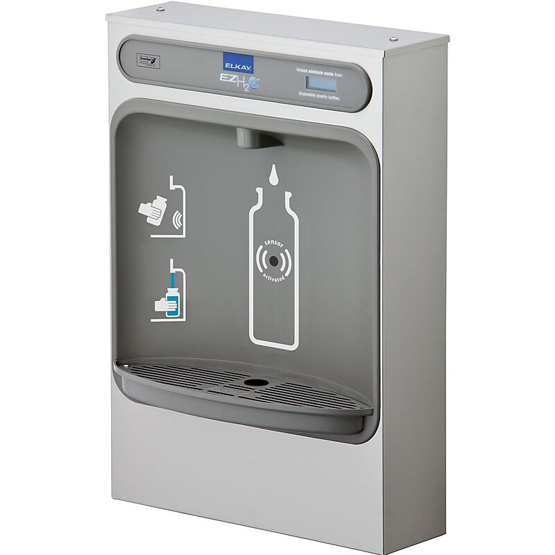 Elkay EZH2O Commercial Bottle Filler, Stainless Steel (EZWSSM) image 1