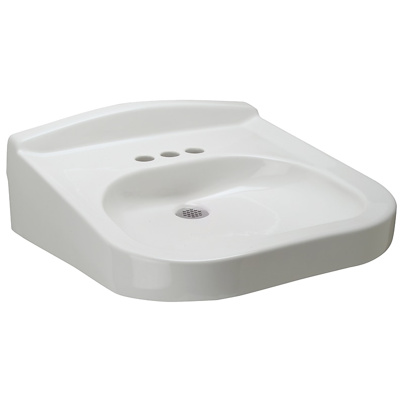 Zurn Bathroom Sink, White (Z5324) image 1