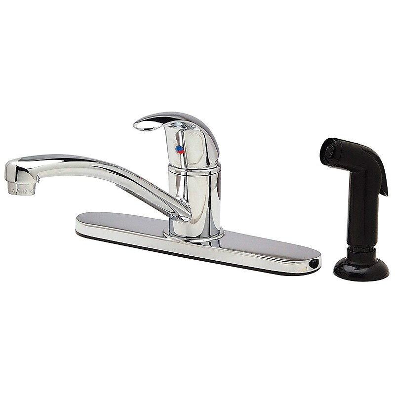 Zurn AquaSpec Temp-Gard Single Control Kitchen Faucet with Ceramic Disc Cartridge (Z7872C-XL) image 1