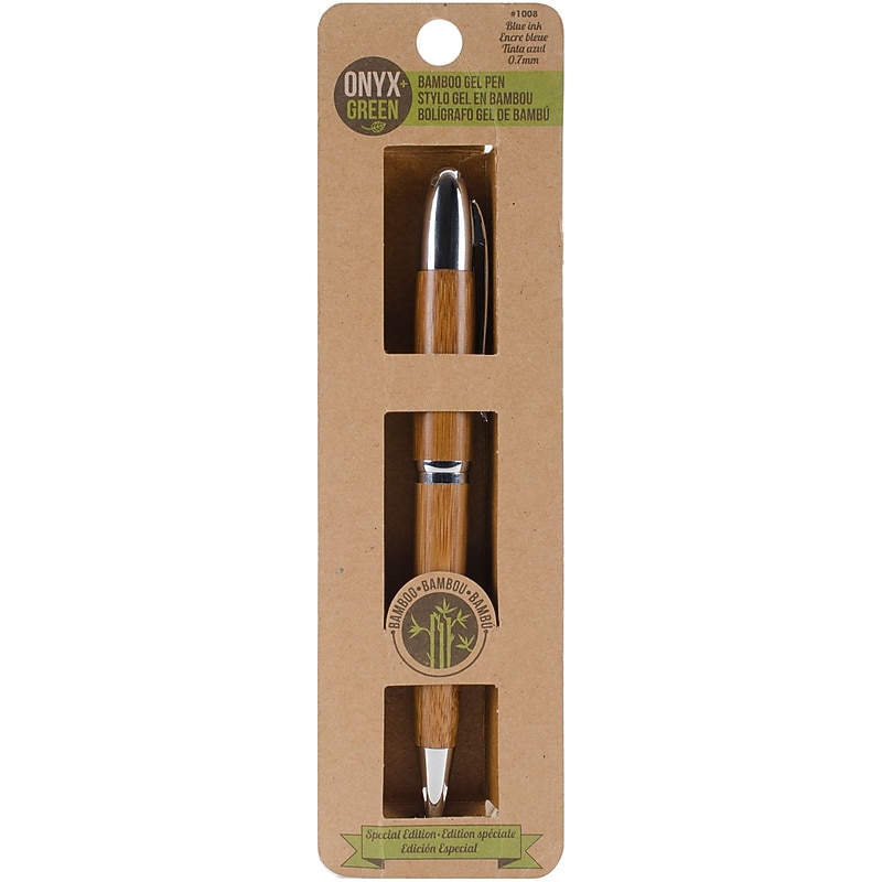 Onyx + Green Gel Pen .7mm Tip-Natural (1008) image 1