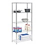 Honey-Can-Do 5-Shelf Metal Shelving Unit, 36"W, Chrome Plated (SHF-06832)~#|#~sp5731590_sc7