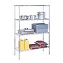 Honey-Can-Do 4-Shelf Metal Unit, 48''W, Chrome (SHF-05226)~#|#~sp5731859_sc7