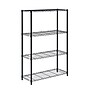 Honey-Can-Do 4-Shelf Metal Shelving Unit, 36"W, Black (SHF-03936)~#|#~sp5731988_sc7