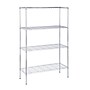 Honey-Can-Do 4-Shelf Metal Unit, 48''W, Chrome (SHF-05226)~#|#~sp5731990_sc7